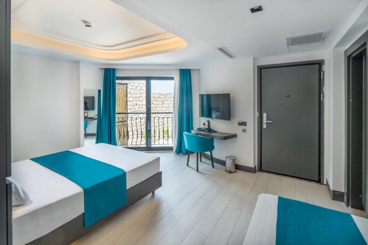 Guemues Yazar Hotel Kaş Extérieur photo