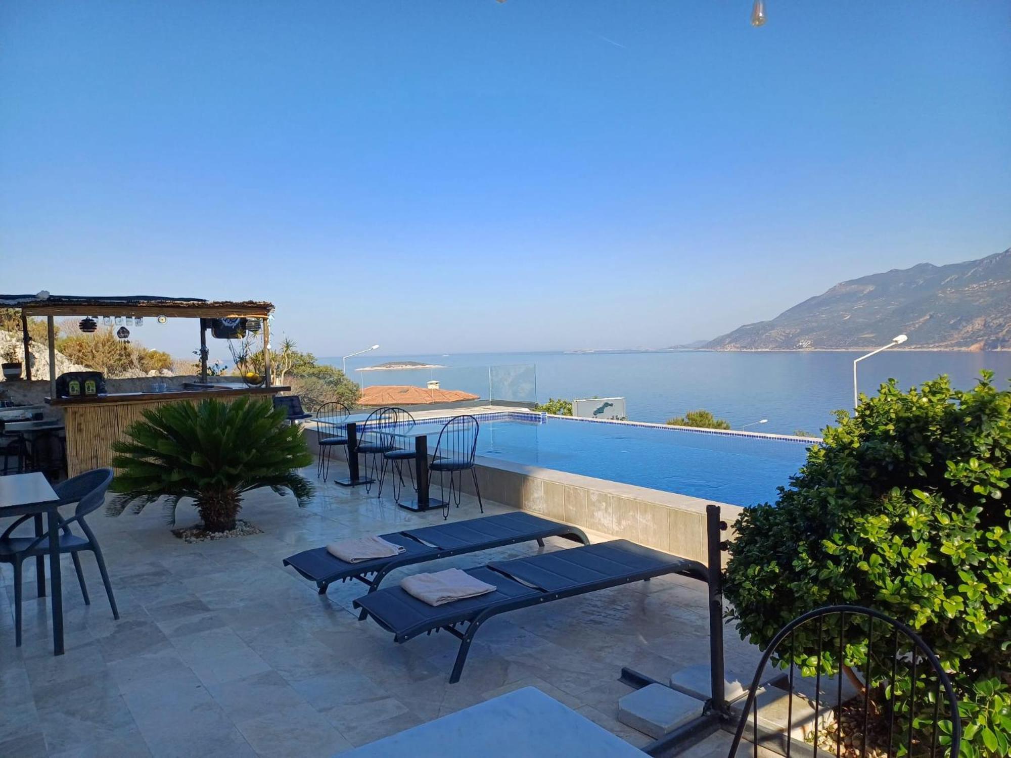 Guemues Yazar Hotel Kaş Extérieur photo